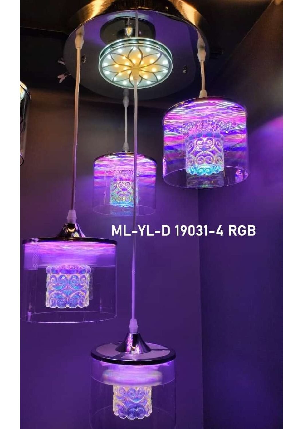 Glass Hanging Light