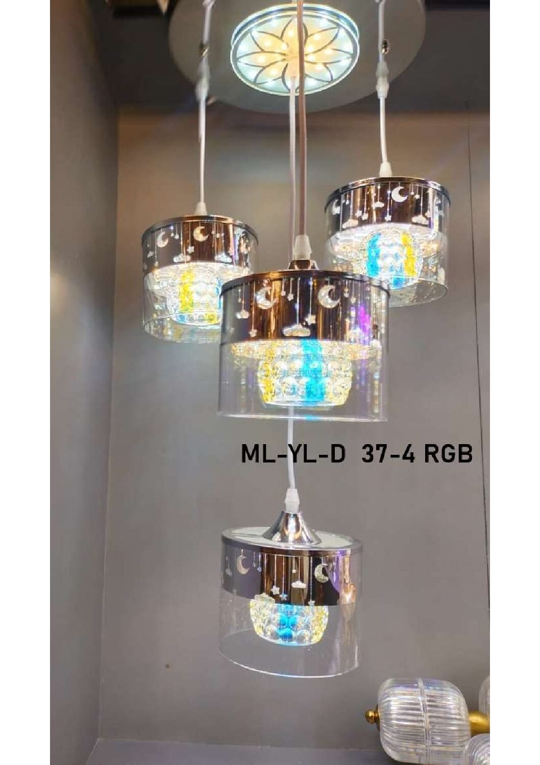Glass Hanging Light