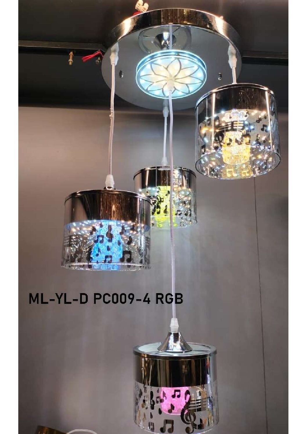 Glass Hanging Light