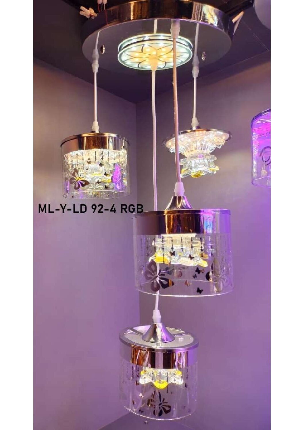Glass Hanging Light